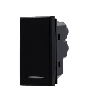 INTERRUPTOR 1P 16A NEGRO COMPATIBLE CON AXOLUTE BTICINO
